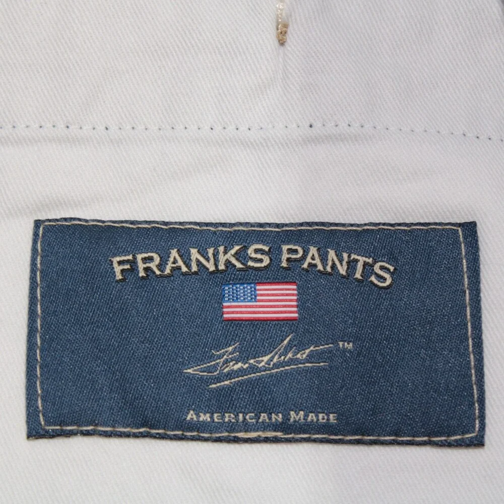 Frank's Pants NWT Chinos / Casual Pants Size 34 US in Navy Blue 100% Cotton